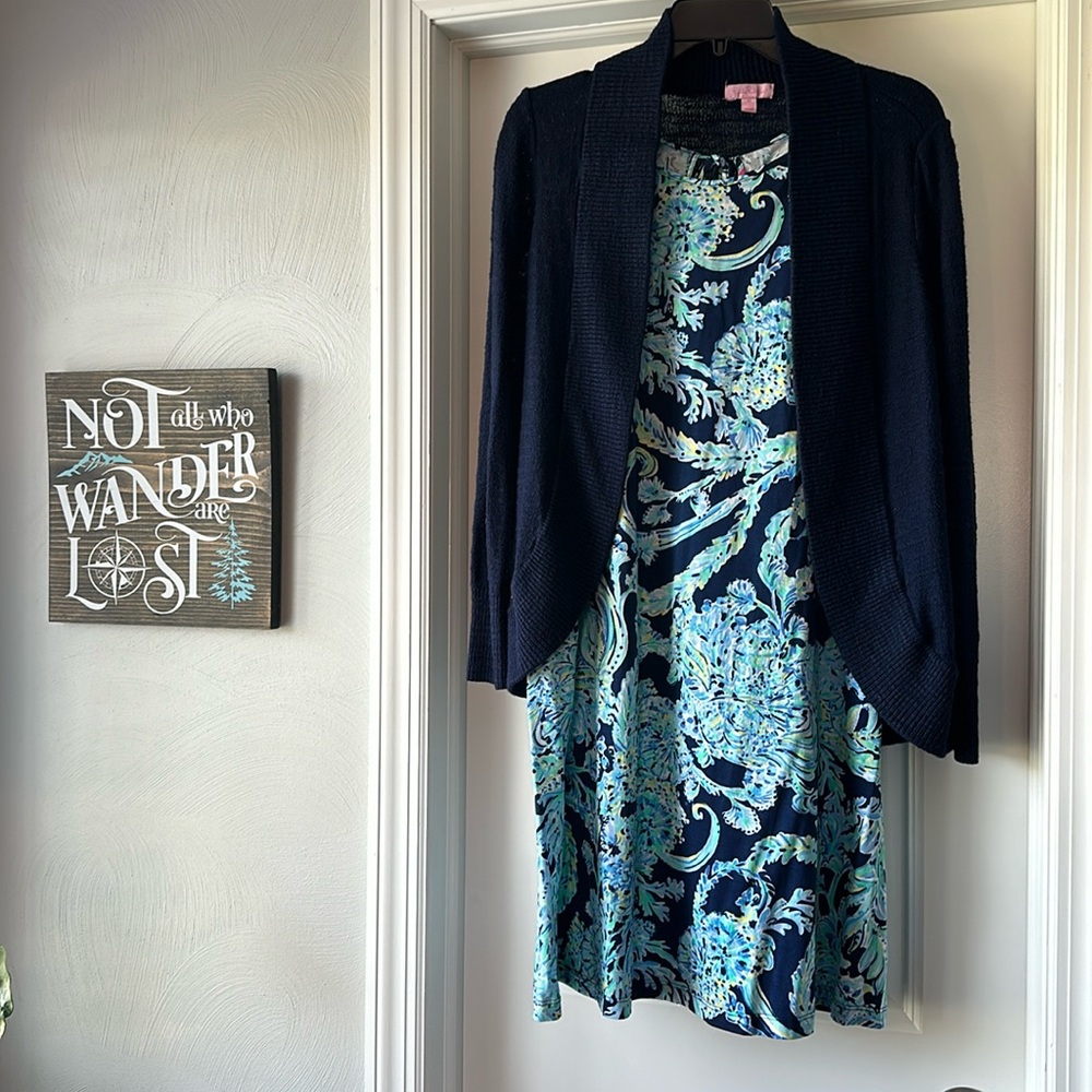 Lilly Pulitzer Dress & Cardigan